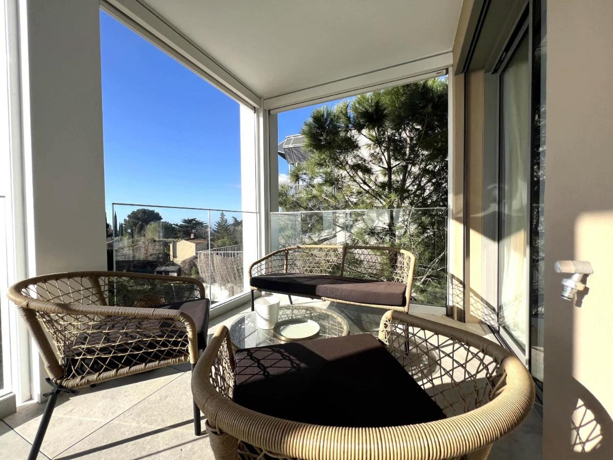 Magnifique 3 Pieces Vue Mer - Eze Apartment Exterior photo